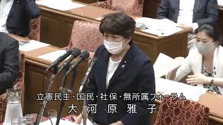 衆議院 2020年05月27日 内閣委員会 #07 大河原雅子（立憲民主・国民・社保・無所属フォーラム）