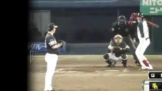 【NPB】2016.04.01九局下半陽岱鋼再見安打～火腿vs軟銀