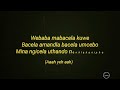Sjava - Umcebo(Lyrics)