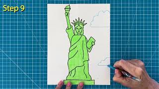 How to Draw the Statue of Liberty