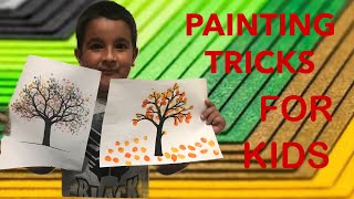 PAINTING TRICKS FOR KIDS || Easy Drawing Trick For Kids || 7 Awesome Painting Trick For Kids