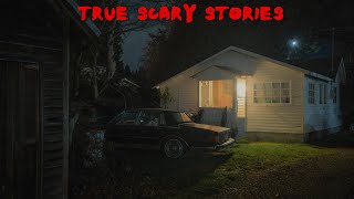 9 True Scary Stories To Keep You Up At Night (Horror Compilation W/ Rain Sounds)