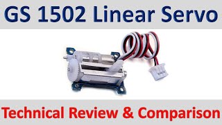 GS-1502 Linear Servo Review (Video#92)