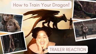 Reacting to the How to Train Your Dragon Live-Action Remake Teaser Trailer (Hiccup & Toothless!)