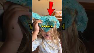 Jak usunąć SLIME z włosów 😨 #shorts #viral