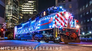 Metra Christmas Trains in Chicago