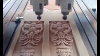 2 Head CNC Router 1325 Machine with 2 Spindles for Wood Sculpture Carving W1325VH