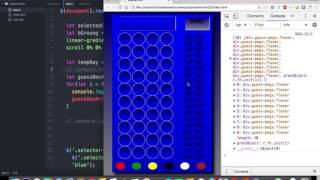 HTML CSS jQuery JavaScript Project based Tutorial - Mastermind Game part 5