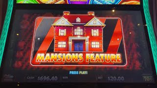 It’s happened !! $20 BET MANSION FEATURE on HUFF N MORE PUFF - POWER 4 HUGE JACKPOT WON IN LAS VEGAS