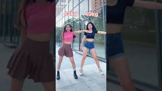 sexy dance - This is the difference between 43kg and 49kg. Revealing a hot girl's sexy clip.