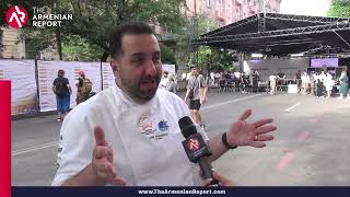 Interview with Chef Arbi Gharakhani at Yerevan Wine Days 2024