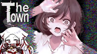 【TheTown】謎解きホラゲーで町探索！百合カップルの謎を暴くべく、よく喋ってよくビビるねこちゃんが迷子になるぞ♥【成人向け漫画家 個人VTuber #あわch 】