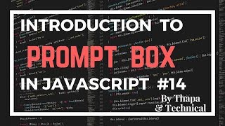 JavaScript Tutorial in Hindi part 14: Prompt Box in JavaScript in Hindi | Prompt Dialogue box