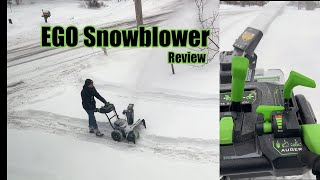 Battery Powered Snow Blower by EGO... Is it good?? EGO 56 Volt 24” 2 Stage Blower