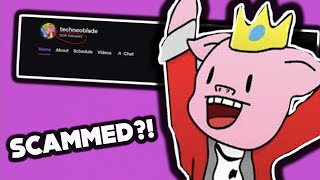Technoblade is getting SCAMMED...