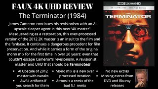 The Terminator (1984) Faux 4K UHD Review: A Cameron Terminator Upscale in Disguise