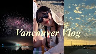 [vlog] Vancouver | Horangee Sikdang/Honda Celebration of Light 2024/Making Kimbap/Costco Sashimi