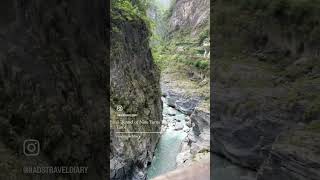 Tunnel Of Nine Turns at Taroko Gorge, Hualien, Taiwan #shorts #taiwan #hualien #tarokogorge