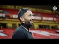 ruben amorim visits old trafford 🏟️