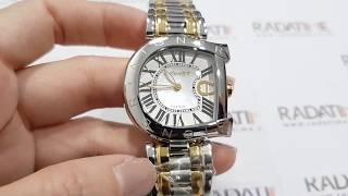 AIGNER Arco White Dial Silver-Gold Stainless Steel