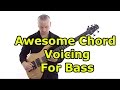 Awesome Chord Voicing For Bass Guitar