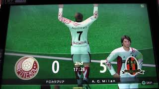 【バギレラのWCCF】 ミラン縛り　NSC準決勝（三周目）2018.2.2