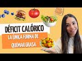 Déficit calórico EXPLICADO | Rol del ejercicio | Pierde grasa