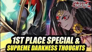 1st Place Ryzeal Deck Profile Special \u0026 Supreme Darkness Meta Implications For Us