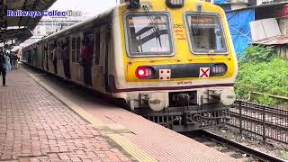 Dombivali Railways Station ll Mumbai Local Train Arrival and Departure from Dombivali Station