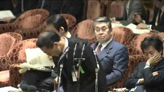 沖縄防衛局長vs長年の宿敵・社民（照屋寛徳）