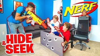 NERF HIDE AND SEEK in $5 Million 2HYPE MANSION