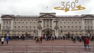360°/ VR What to see in London - Buckingham Palace and Victoria Memorial
