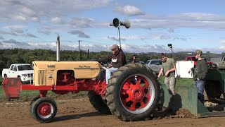 Ultimate Classic Horsepower Display With 4,000lb. Antique Tractors Pulling At Washington Boro