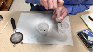 Performing a Fecal Egg Count