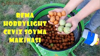 REMA HOBBYLIGHT SABİT DEVİRLİ CEVİZ SOYMA MAKİNASI 35KG/65L 220V