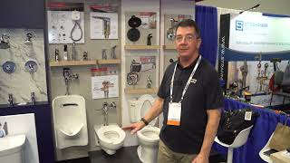 ASPE 2024: American Standard displays commercial lines of fixtures, equipment and faucets.