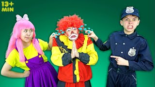 Naughty Clown + Super Police Officer + More | Nursery Rhymes & Kids Songs | Tai Tai Kids