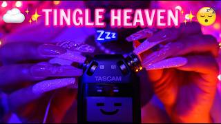 ASMR - TASCAM HEAVEN 🤍😭✨| Mouth Sounds, Fluffy Mic..(INTENSE TINGLES)