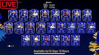 🔴Live FIFA 23 Full TOTY Is Out!!! Live 6pm Content, 84+x5 Pack, 85+x3 Pack, 85x2, 85x3 Defenders