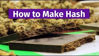 How to Make Hash - Cannabis Craftsmanship