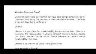 cs5 lecture- 8 swing in java