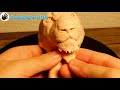 sculpting lion the king of beasts out of clay