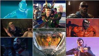 Todos los Trailers de Colaboraciones (Season 1 - 18) - DC, Marvel, Gaming Legends & More!