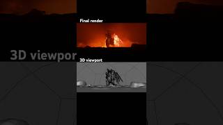 Using EmberGen to add fire to the wings of Deathwing (3D model \u0026 animation from Heroes of the Storm)