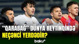 “Qarabağ”ın dünya reytinqində yeni mövqeyi açıqlanıb