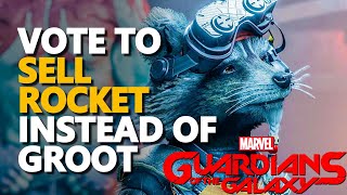 Vote to sell Rocket Marvel's Guardians of the Galaxy (Not Groot)