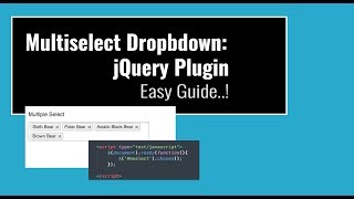 Multiselect Dropdown: jQuery Plugin Urdu / Hindi