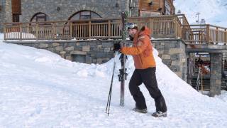 How To Walk On Snow - Beginner Ski Lesson