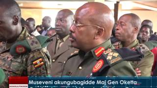 Museveni akungubagidde Maj.Gen.Oketta