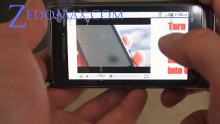 Droid 2 Review - Pinch and Zoom!